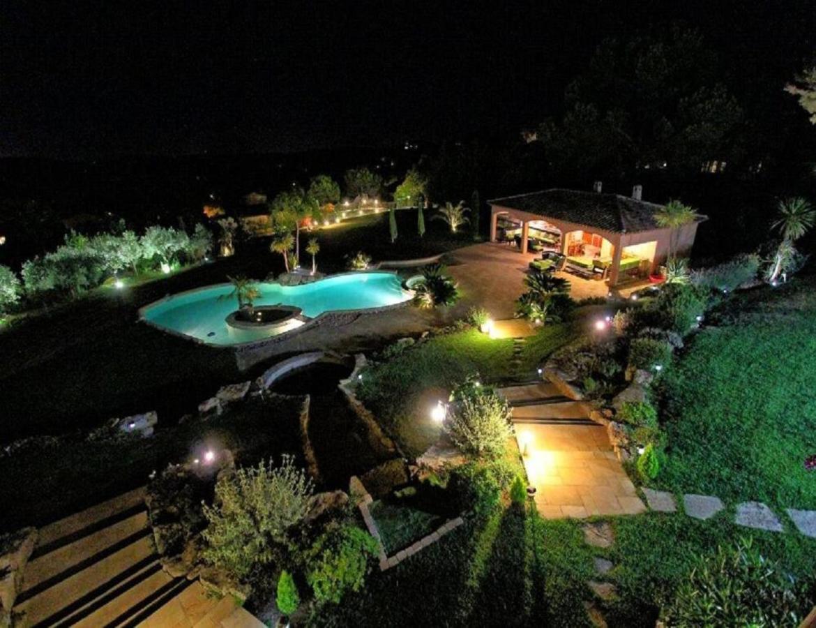"Au Havre De Paix" 5 Etoiles Prestige Jacuzzi, Hammam, Sauna, Piscine Chauffee Mougins Cannes Grasse Dış mekan fotoğraf