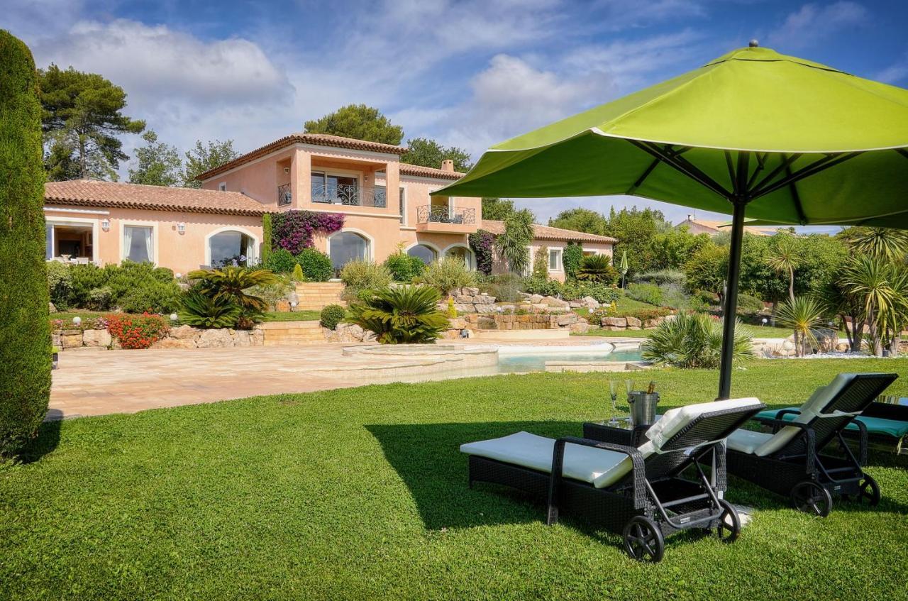 "Au Havre De Paix" 5 Etoiles Prestige Jacuzzi, Hammam, Sauna, Piscine Chauffee Mougins Cannes Grasse Dış mekan fotoğraf