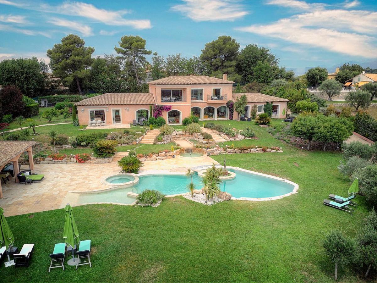 "Au Havre De Paix" 5 Etoiles Prestige Jacuzzi, Hammam, Sauna, Piscine Chauffee Mougins Cannes Grasse Dış mekan fotoğraf