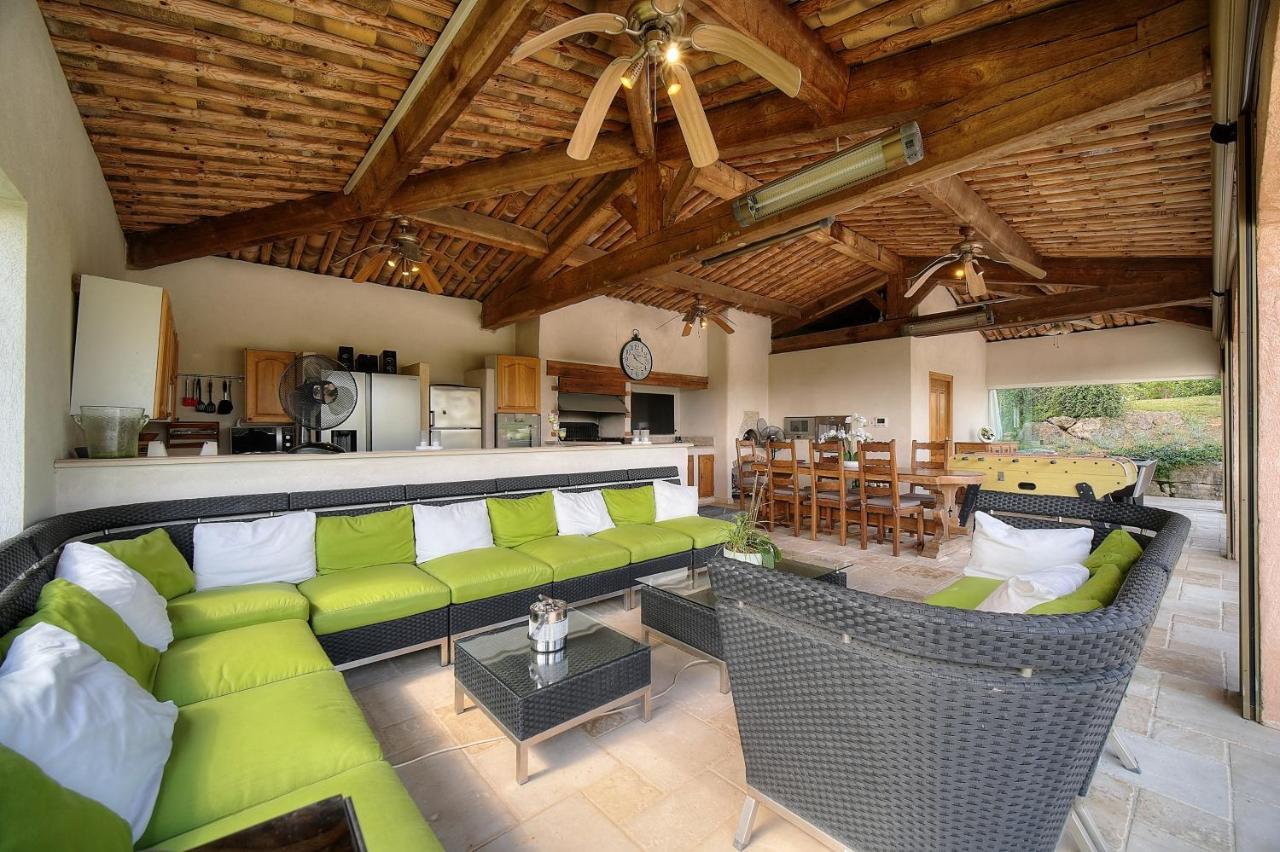 "Au Havre De Paix" 5 Etoiles Prestige Jacuzzi, Hammam, Sauna, Piscine Chauffee Mougins Cannes Grasse Dış mekan fotoğraf