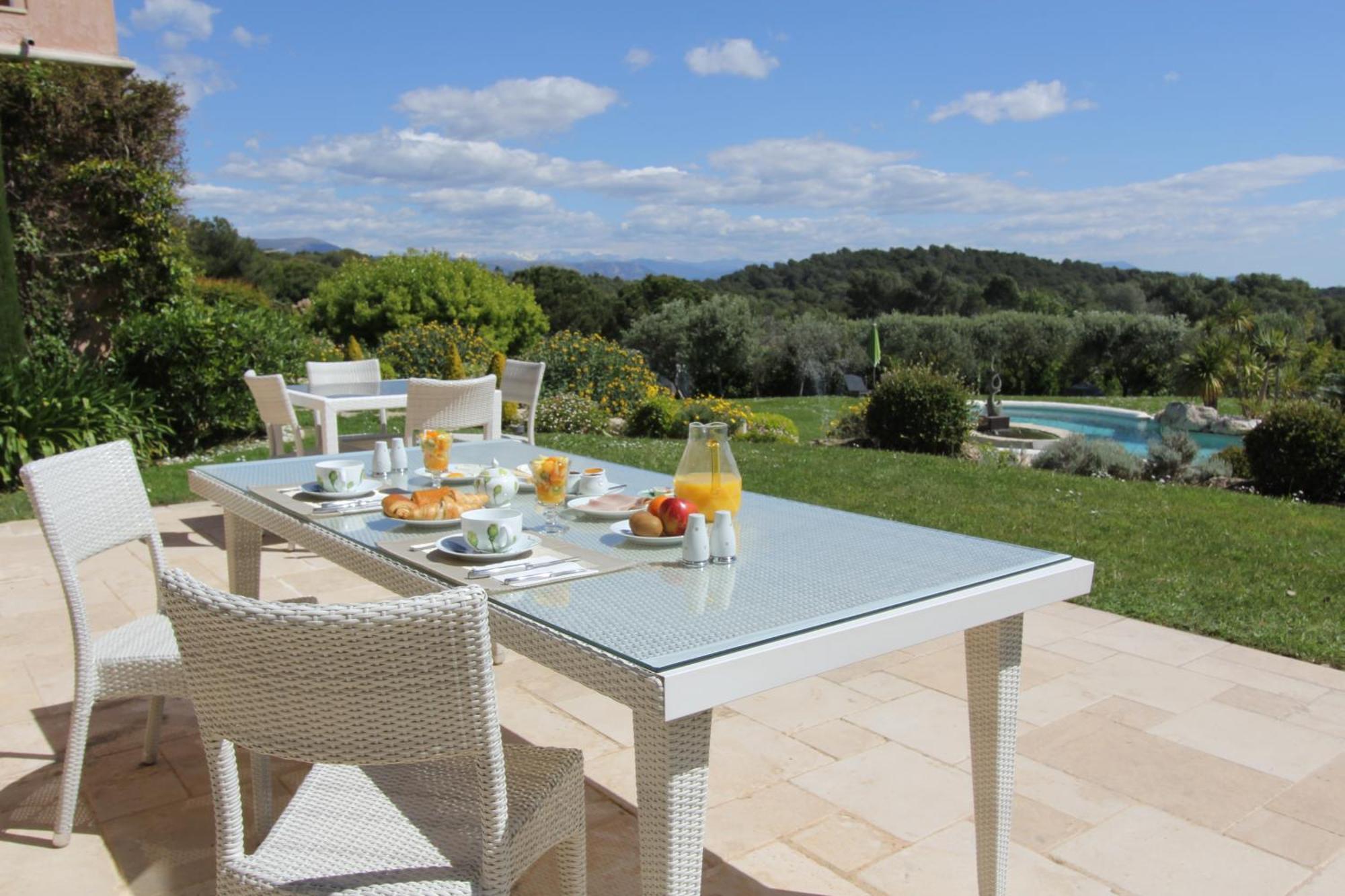 "Au Havre De Paix" 5 Etoiles Prestige Jacuzzi, Hammam, Sauna, Piscine Chauffee Mougins Cannes Grasse Dış mekan fotoğraf